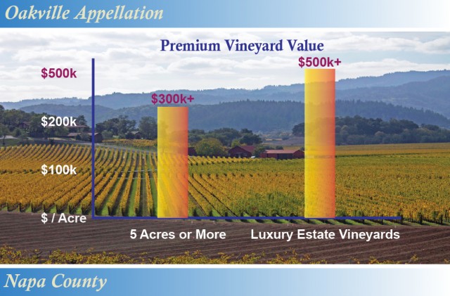 Napa Valley Vineyard Values