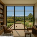 Snowcapped Mountain and vineyard view from this beautiful Amador County building site