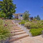 stairway to pool area Diamond Mountain Napa-Valley