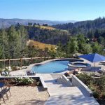 swimming pool view diamond mountain