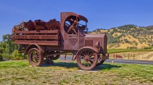 metal calistoga truck