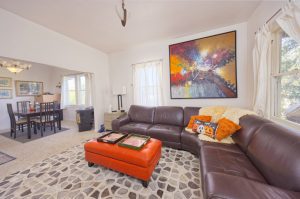 Farmhouse living room Russian River Valley