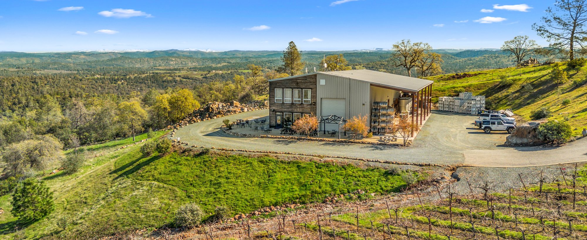Dramatic Views Acclaimed Wines and a Turnkey Modern Winery